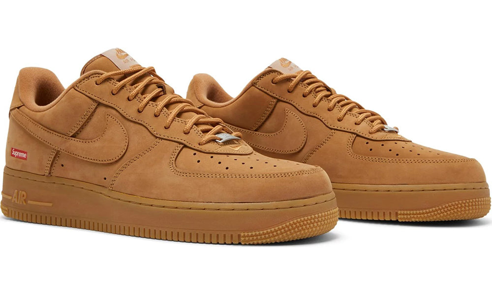 Supreme x Air Force 1 Low SP 'Wheat'