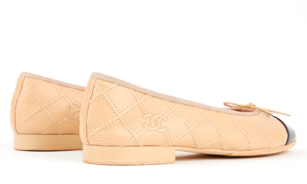 Chanel Leather ballet flats